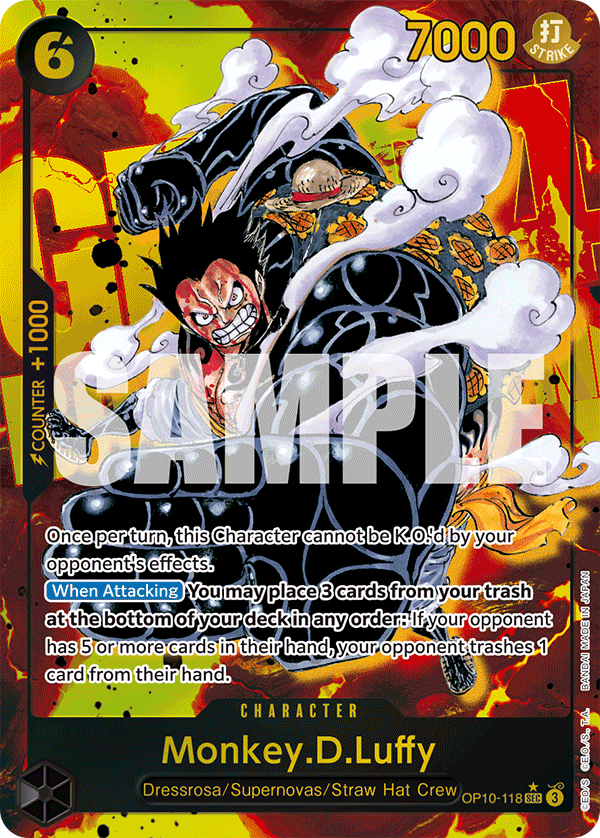 Monkey.D.Luffy (118) (Parallel) OP10-118 One Piece card