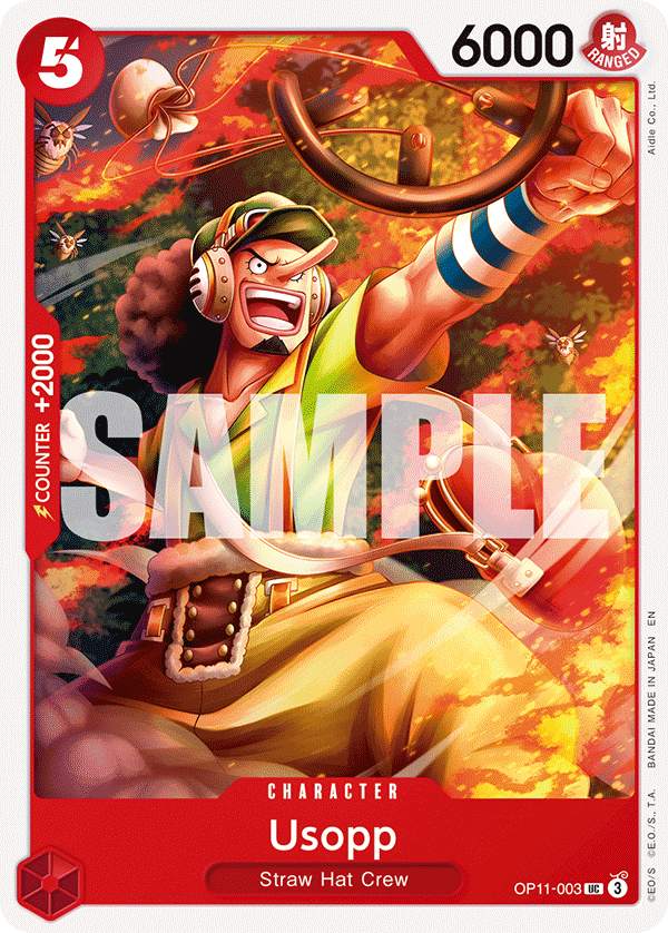 Usopp OP11-003 One Piece card