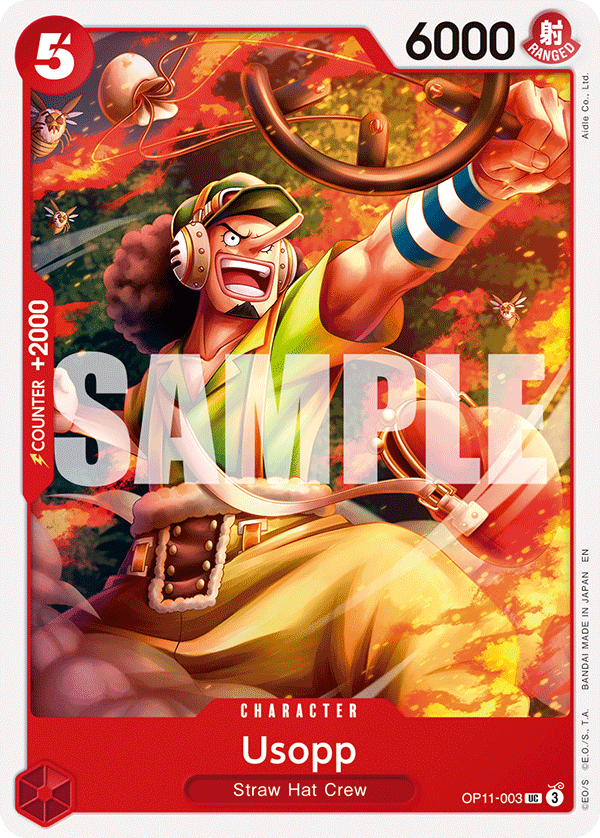 Usopp OP11-003 One Piece card