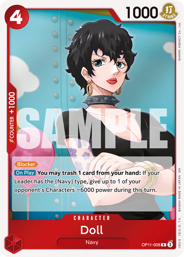 Doll OP11-008 One Piece card