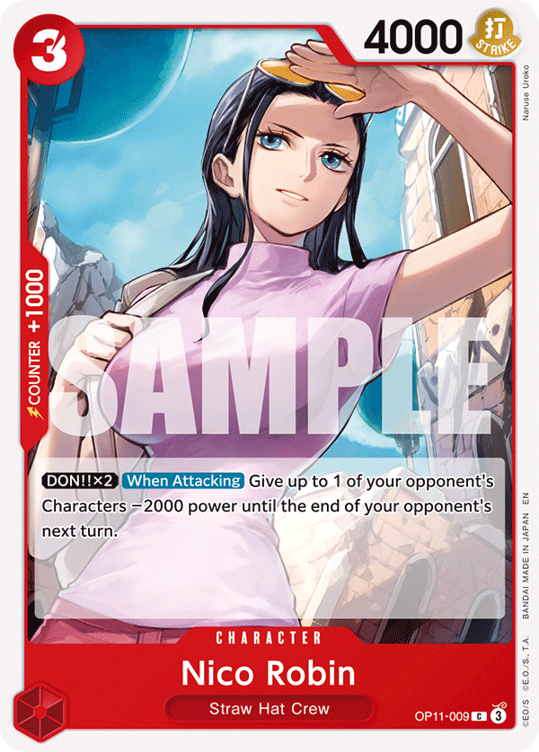 Nico Robin OP11-009 One Piece card