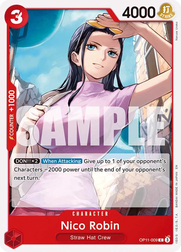 Nico Robin OP11-009 One Piece card