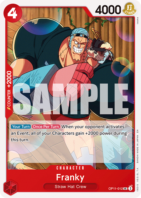 Franky OP11-012 One Piece card