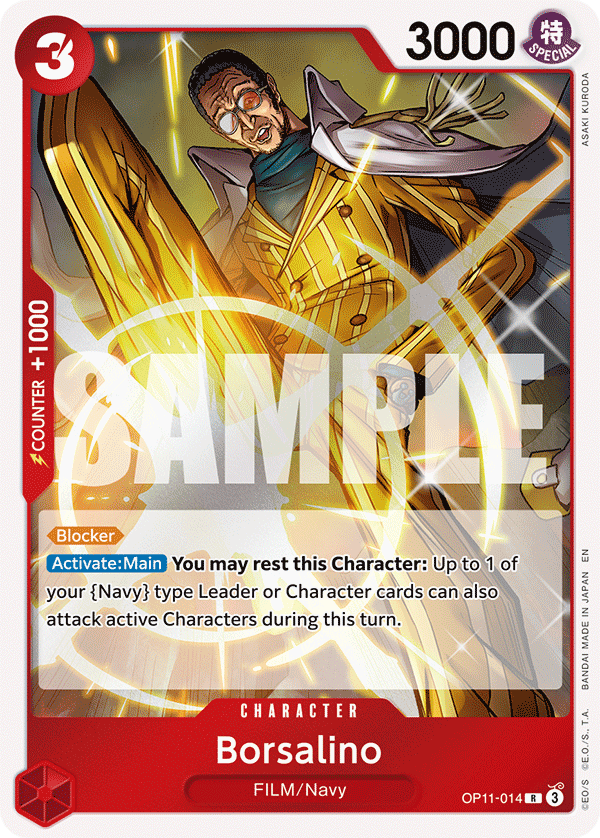 Borsalino OP11-014 One Piece card