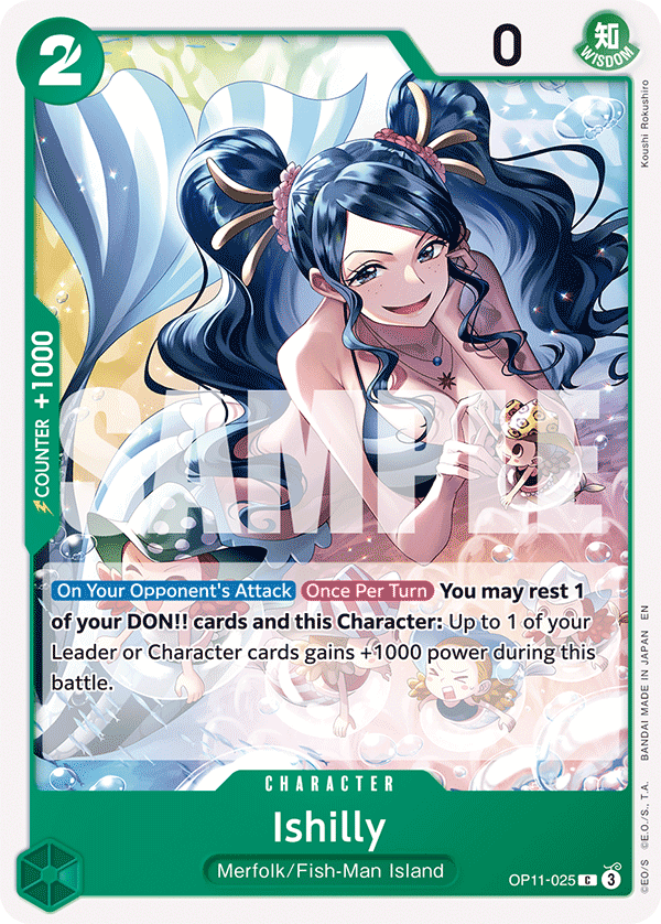 Ishilly OP11-025 One Piece card