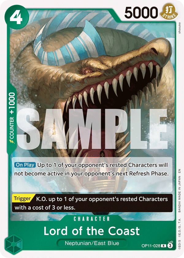Lord of the Coast OP11-028 One Piece card
