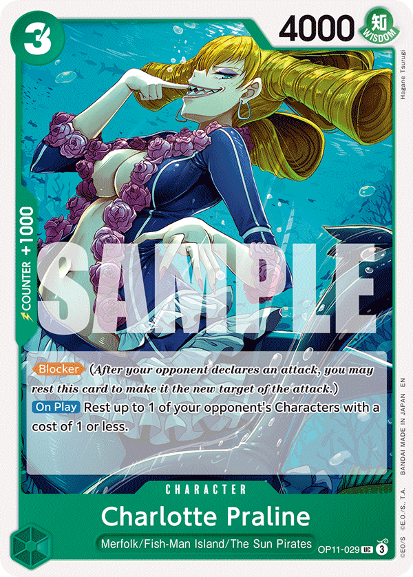 Charlotte Praline OP11-029 One Piece card