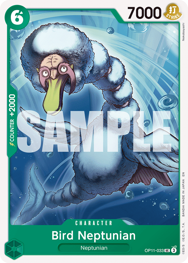 Bird Neptunian OP11-033 One Piece card
