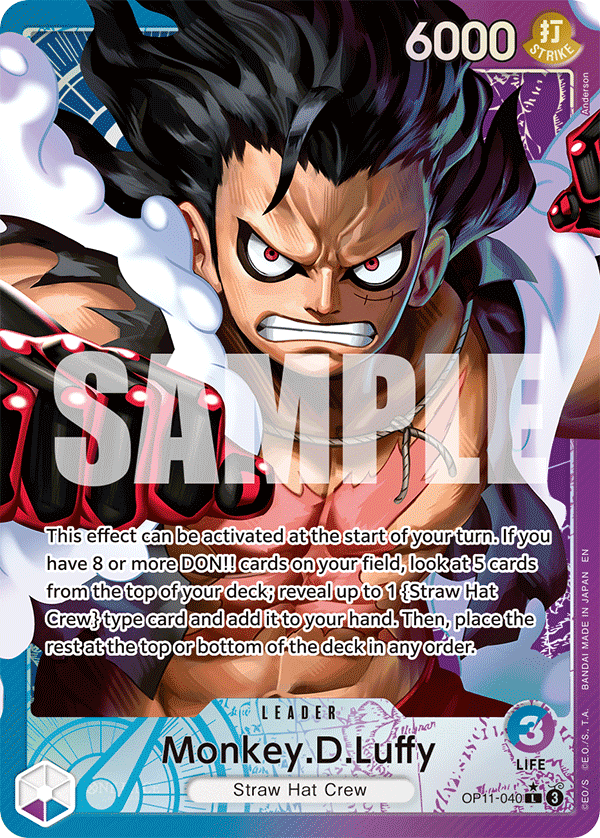 Monkey.D.Luffy (040) (Alternate Art) OP11-040 One Piece card
