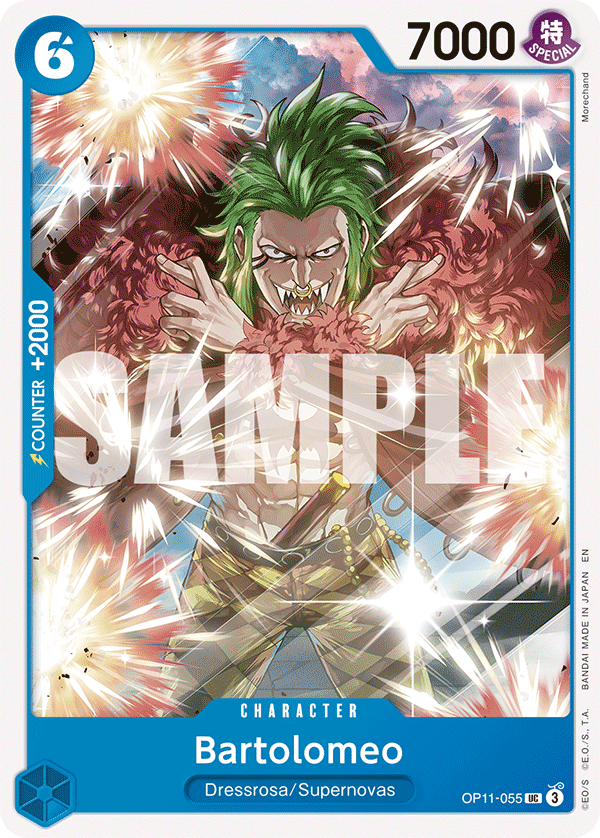 Bartolomeo OP11-055 One Piece card