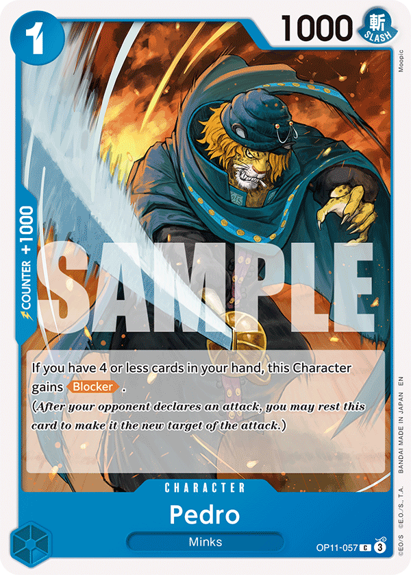 Pedro OP11-057 One Piece card