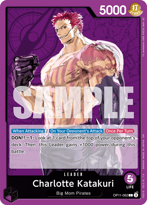 Charlotte Katakuri (062) OP11-062 One Piece card