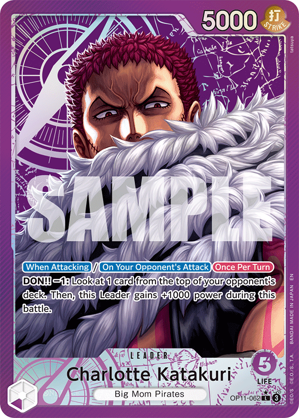 Charlotte Katakuri (062) (Alternate Art) OP11-062 One Piece card