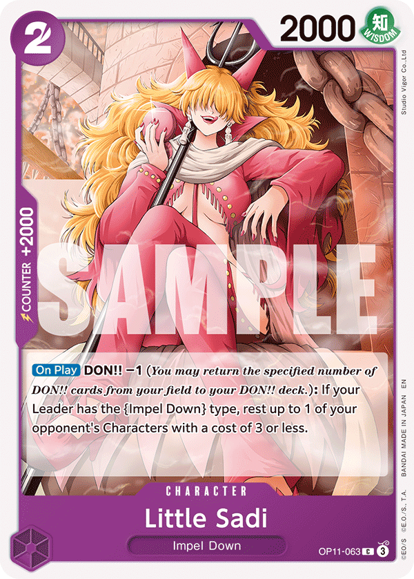 Little Sadi OP11-063 One Piece card