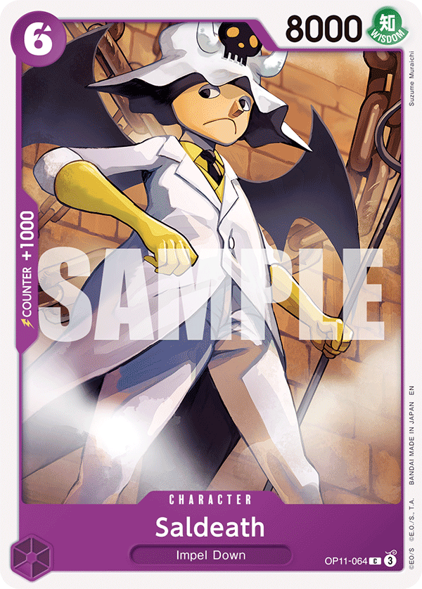 Saldeath OP11-064 One Piece card
