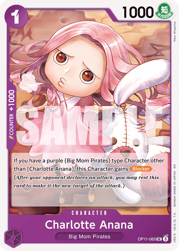 Charlotte Anana OP11-065 One Piece card