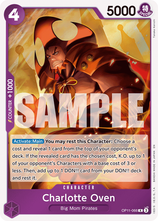Charlotte Oven OP11-066 One Piece card