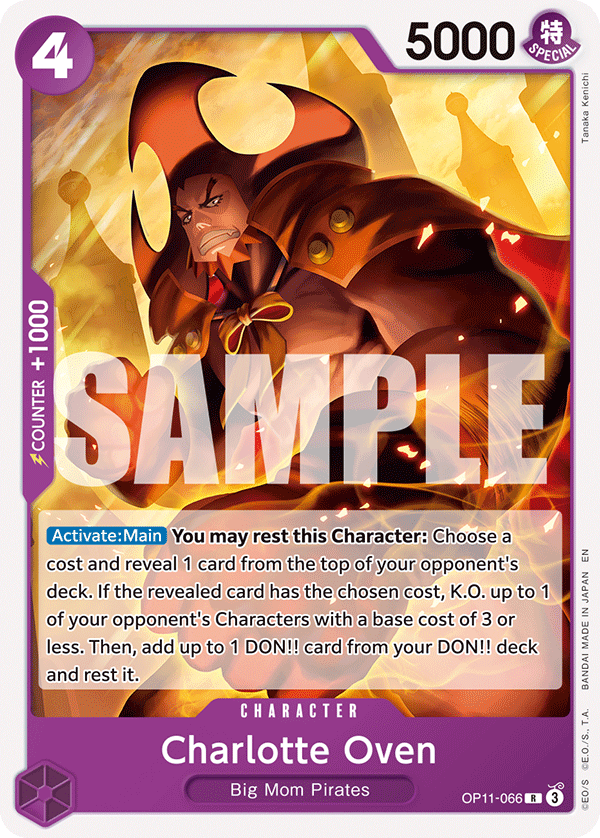 Charlotte Oven OP11-066 One Piece card