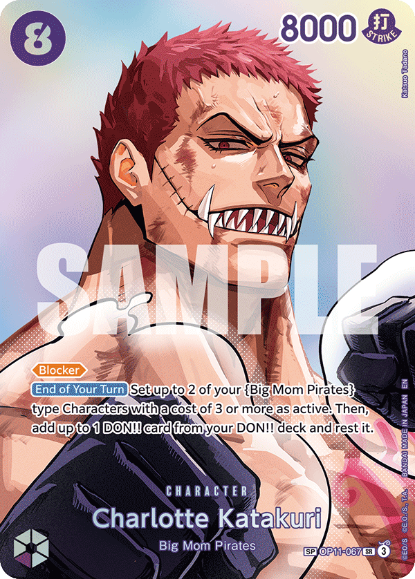Charlotte Katakuri (SP) OP11-067 One Piece card
