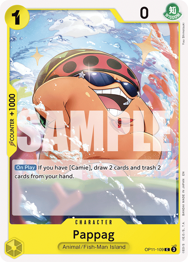 Pappag OP11-109 One Piece card