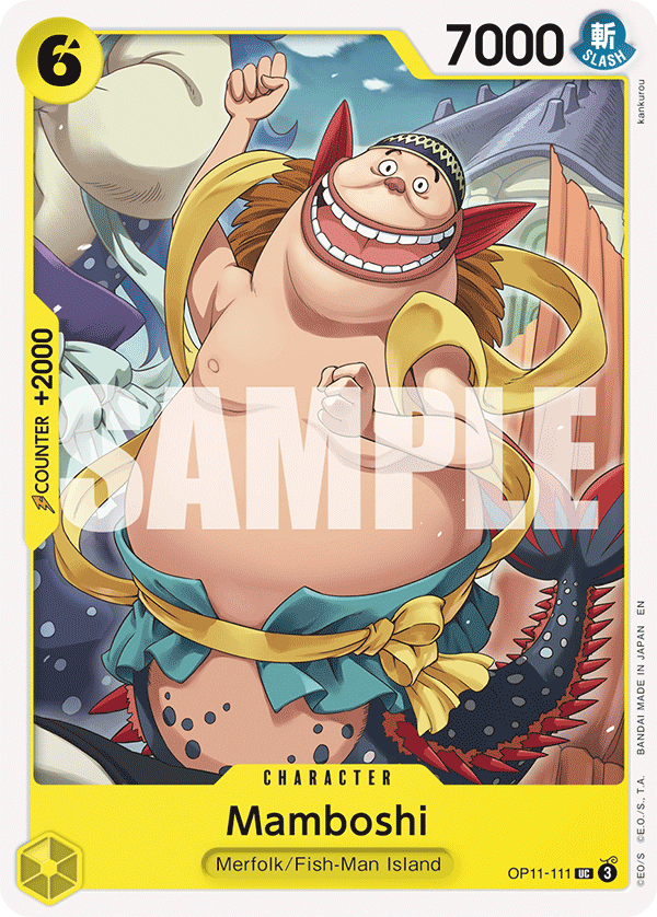 Mamboshi OP11-111 One Piece card