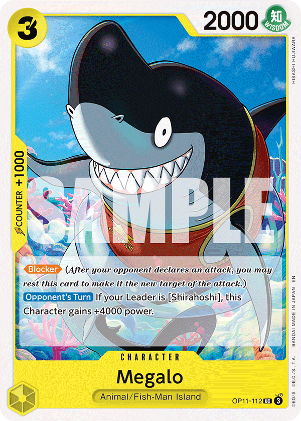 Megalo OP11-112 One Piece card