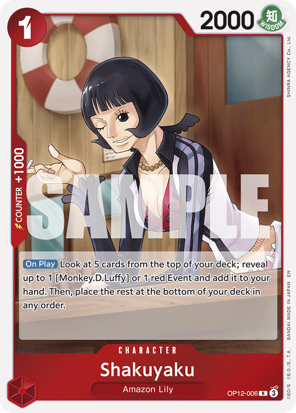 Shakuyaku OP12-006 One Piece card