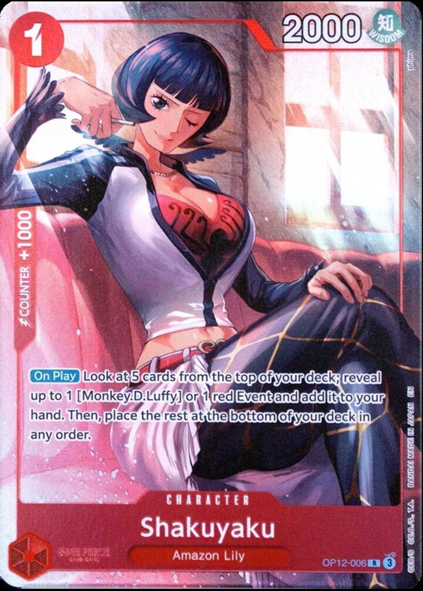 Shakuyaku (Premium Card Collection -Best Selection Vol. 5-) OP12-006 One Piece card