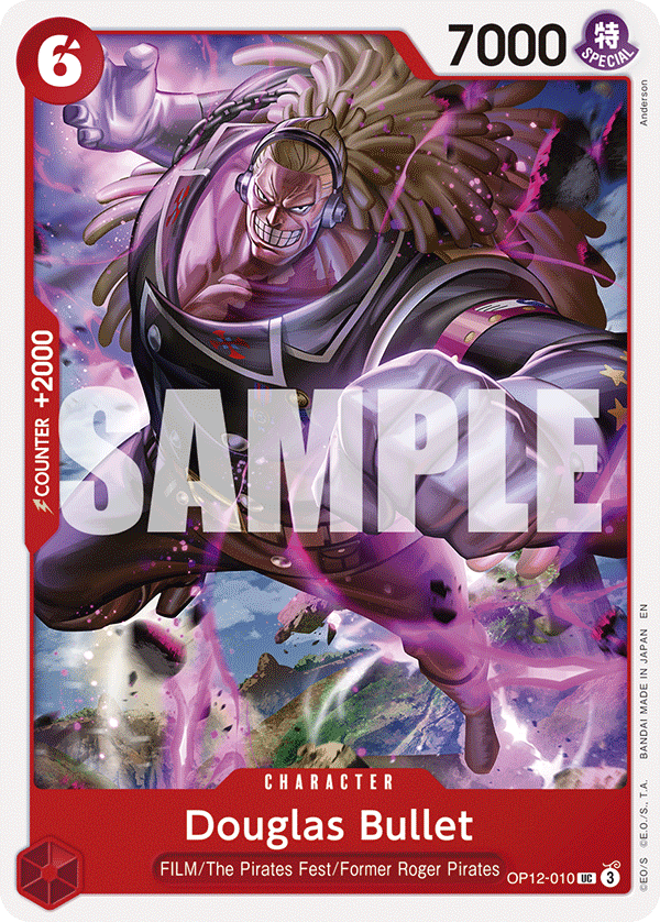 Douglas Bullet OP12-010 One Piece card