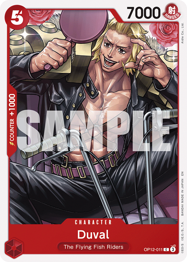 Duval OP12-011 One Piece card
