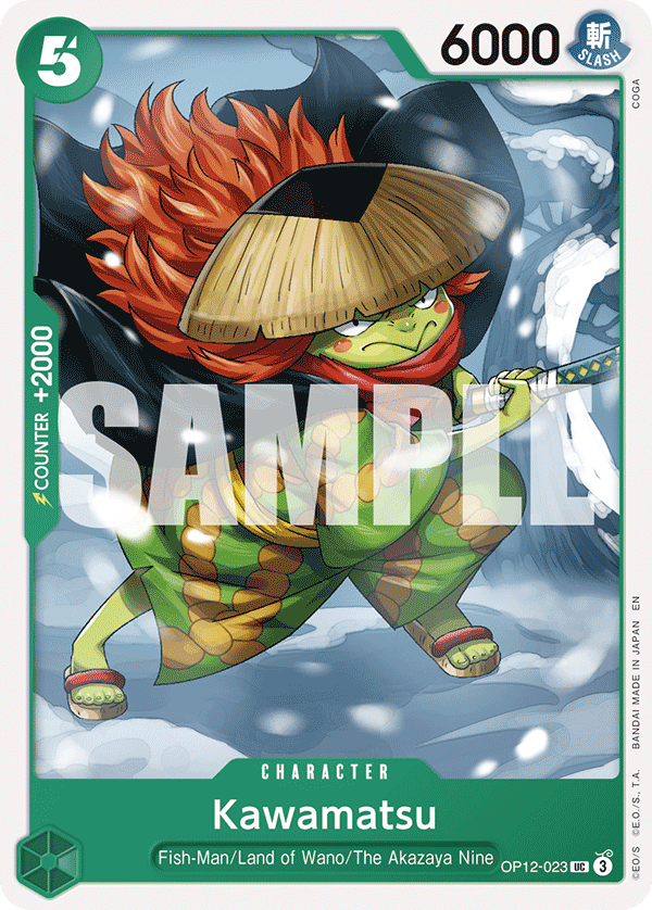 Kawamatsu OP12-023 One Piece card