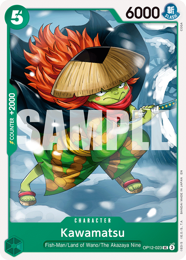 Kawamatsu OP12-023 One Piece card