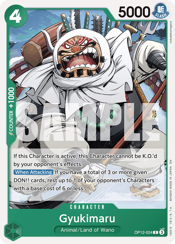 Gyukimaru OP12-024 One Piece card