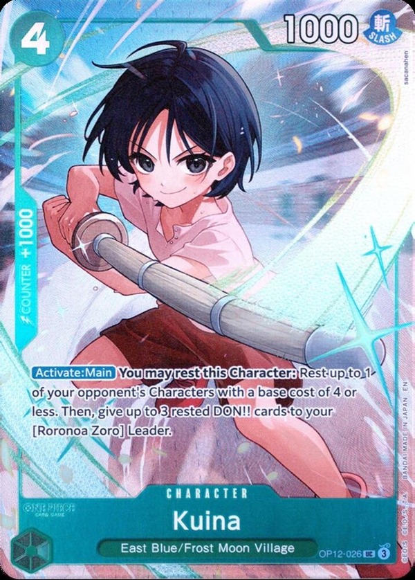 Kuina (Premium Card Collection -Best Selection Vol. 5-) OP12-026 One Piece card