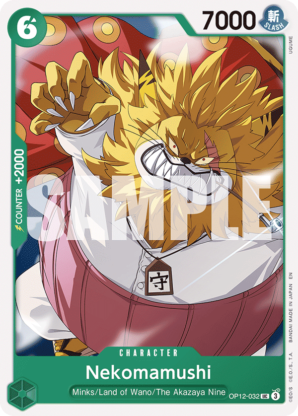 Nekomamushi OP12-032 One Piece card