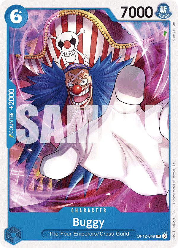 Buggy (049) OP12-049 One Piece card