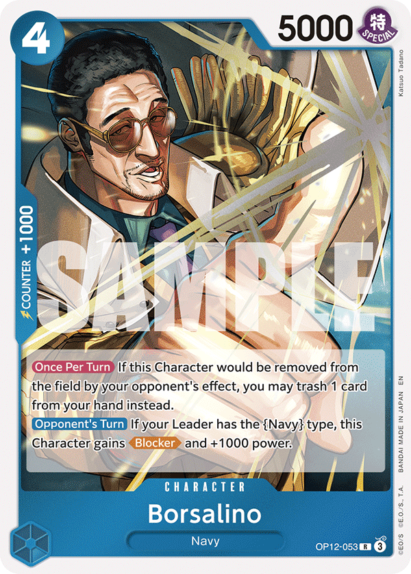 Borsalino OP12-053 One Piece card