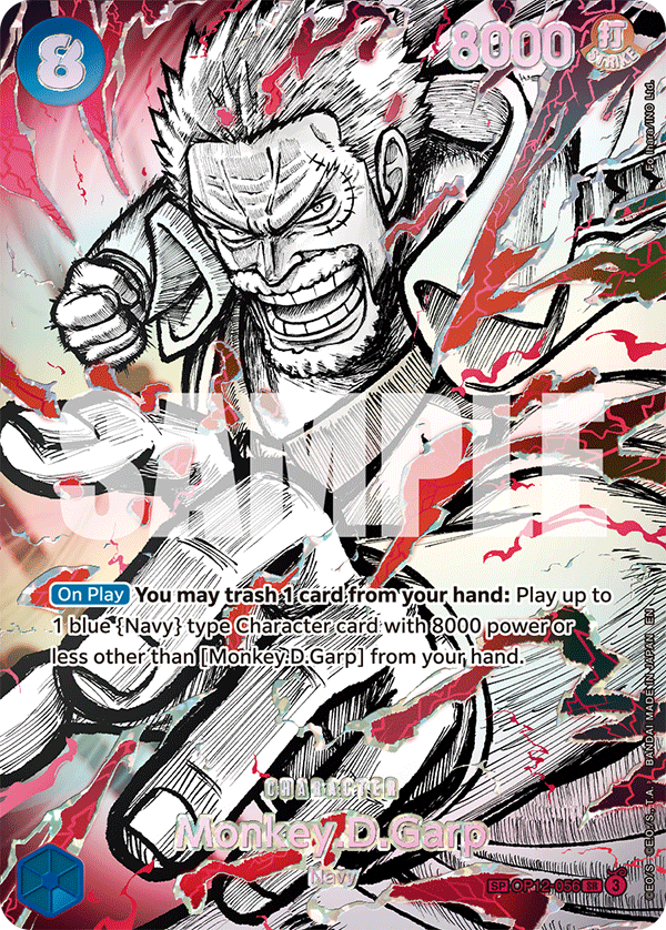 Monkey.D.Garp (OP12-056) (SP) OP12-056 One Piece card
