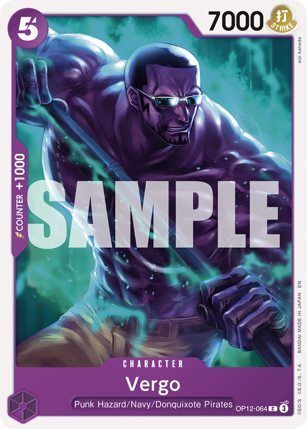 Vergo OP12-064 One Piece card