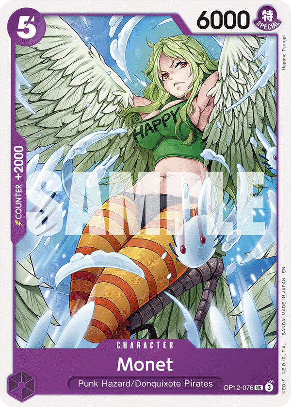 Monet OP12-076 One Piece card