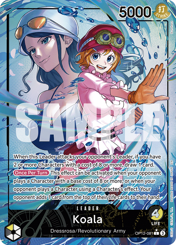 Koala (081) (Alternate Art) OP12-081 One Piece card