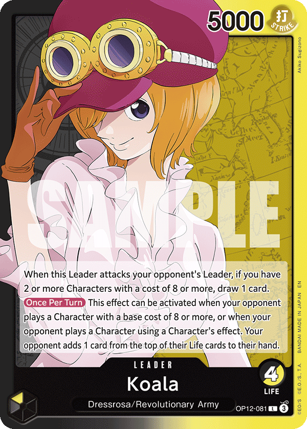 Koala (081) OP12-081 One Piece card