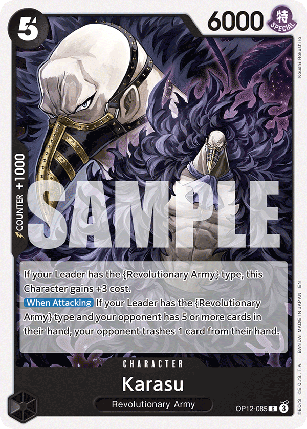 Karasu OP12-085 One Piece card
