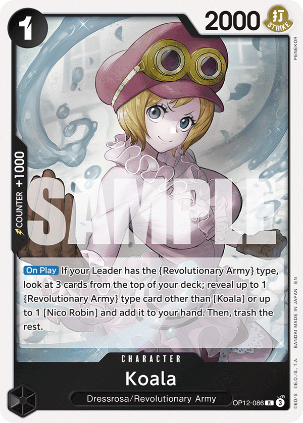 Koala (086) OP12-086 One Piece card