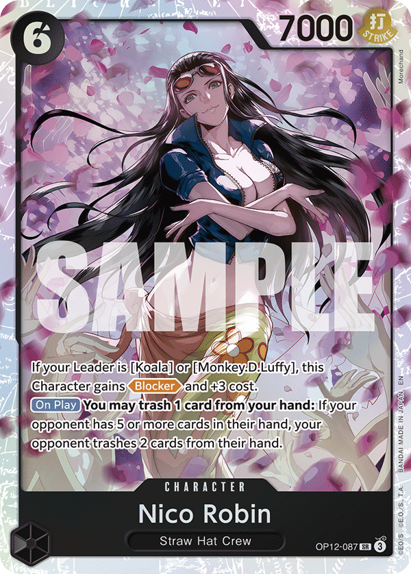 Nico Robin OP12-087 One Piece card
