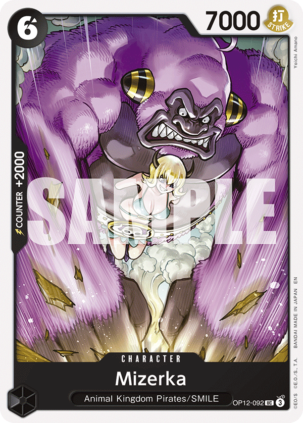 Mizerka OP12-092 One Piece card