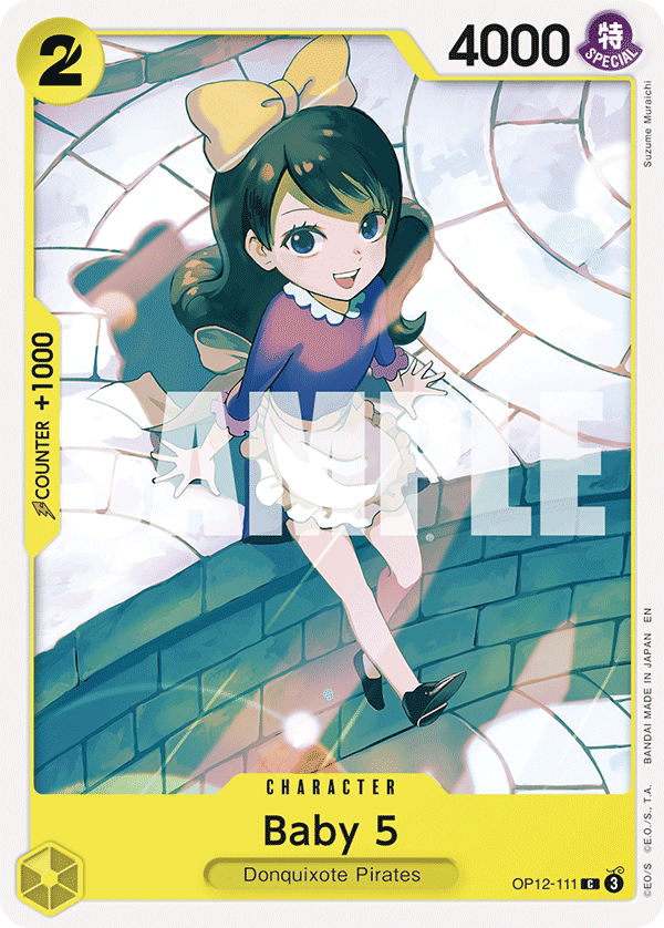 Baby 5 (111) OP12-111 One Piece card