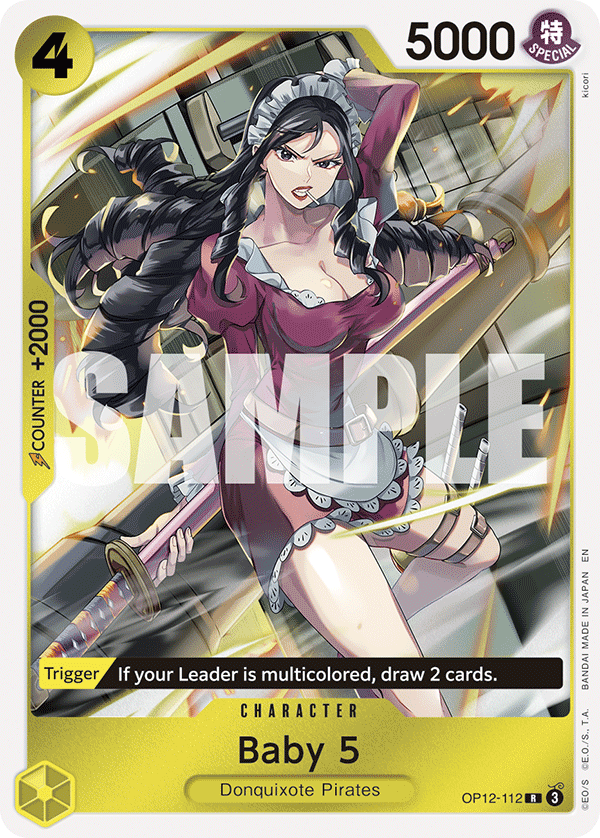Baby 5 (112) OP12-112 One Piece card