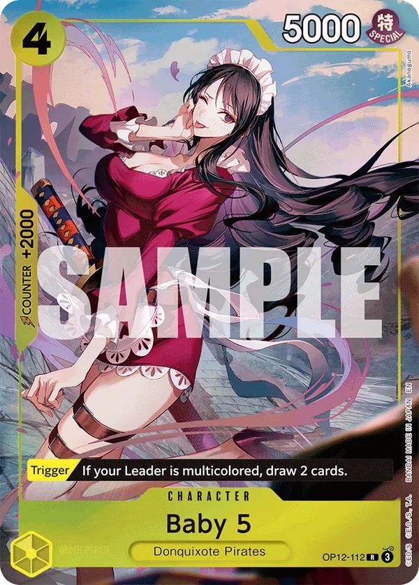 Baby 5 (Premium Card Collection -Best Selection Vol. 5-) OP12-112 One Piece card