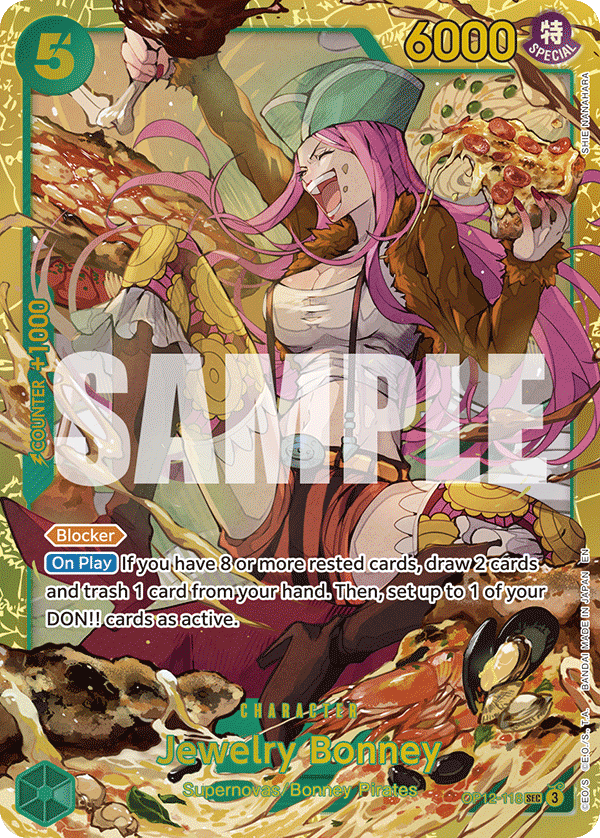 Jewelry Bonney (118) OP12-118 One Piece card